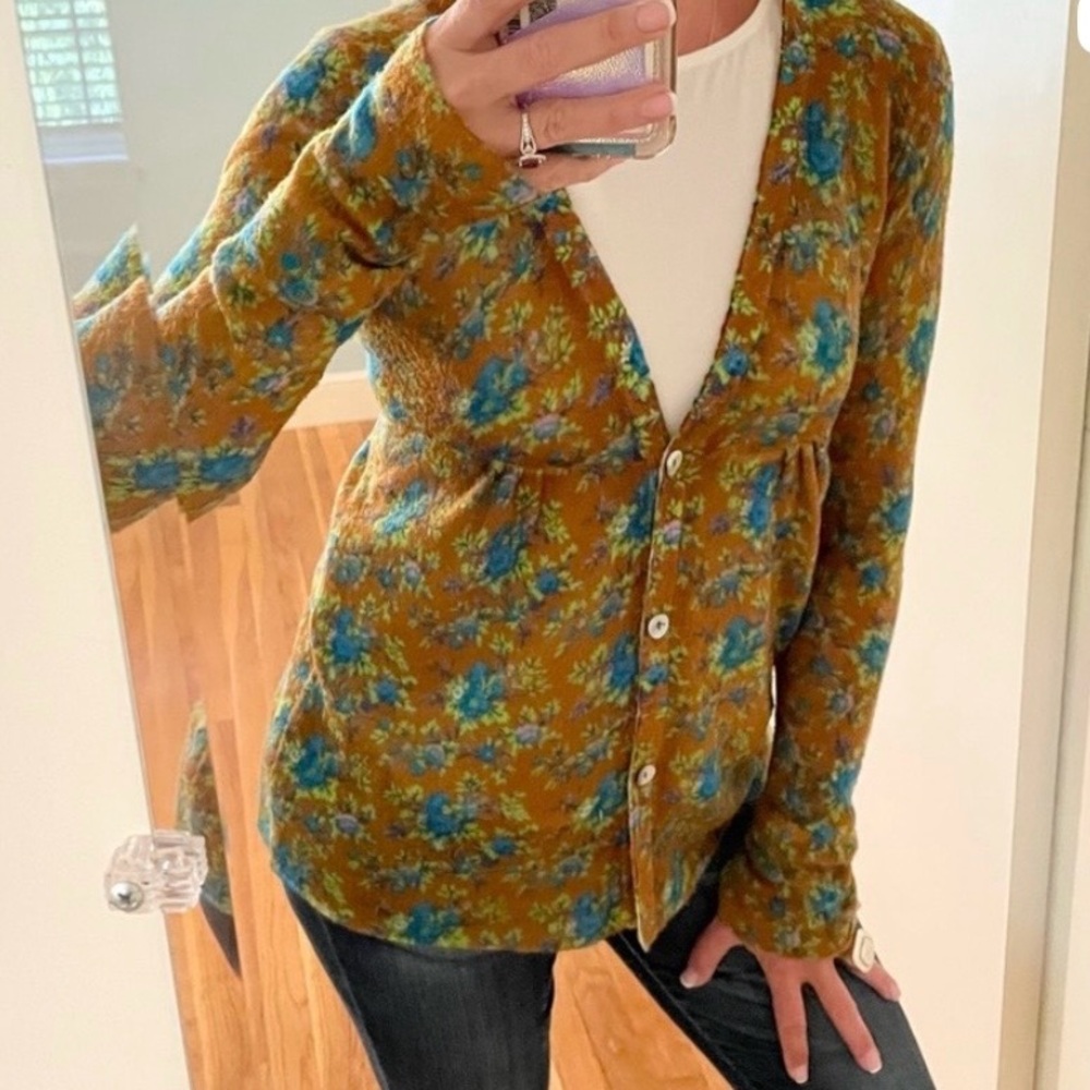 💥PRICE DROP💥 Free People Floral Wool